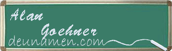 Alan Goehner Visitenkarte